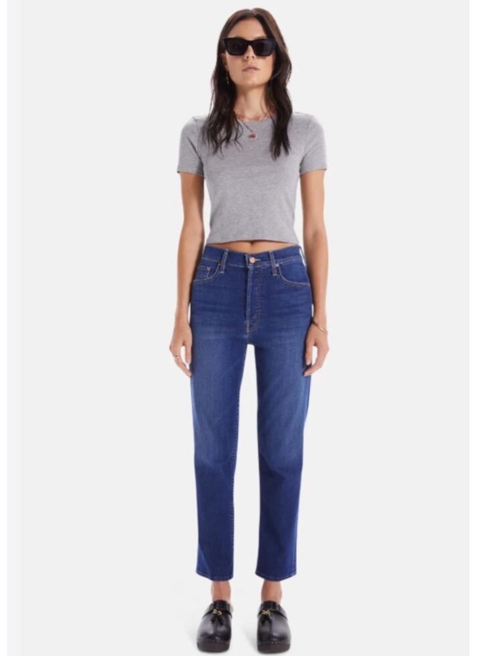 Mother Jeans The Tomcat in Snipped in The Bud